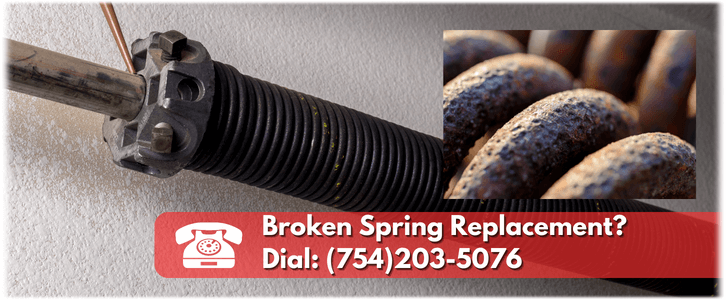 Broken Garage Door Spring Repair Lauderhill FL